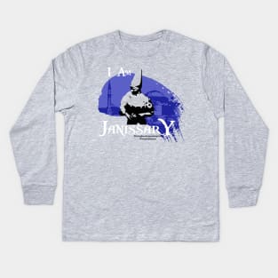 I AM JANISSARY - #BRINGBACKAOE CAMPAIGN! Kids Long Sleeve T-Shirt